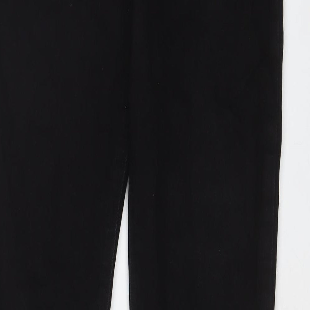 ASOS Womens Black Cotton Skinny Jeans Size 30 in L30 in Regular Zip