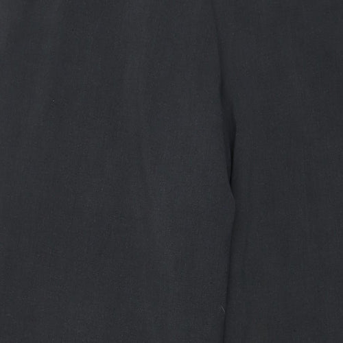 Enigma Womens Grey Polyester Trousers Size 40 in L27 in Regular Zip