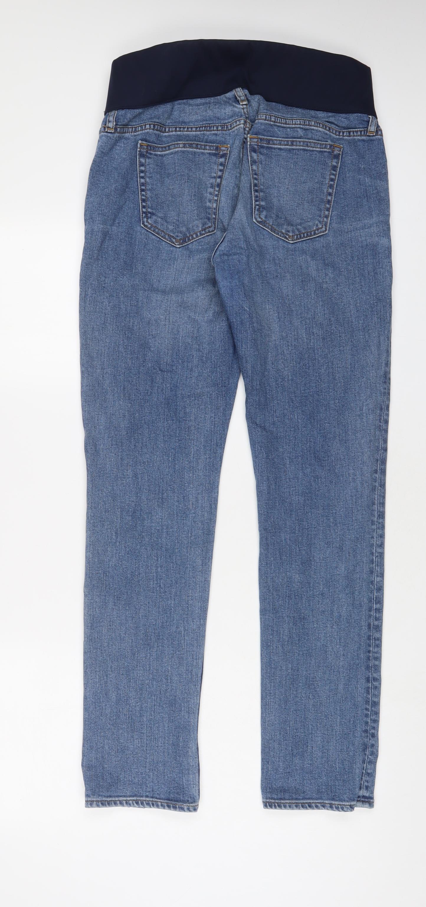 Gap Womens Blue Cotton Straight Jeans Size 28 in L30 in Regular