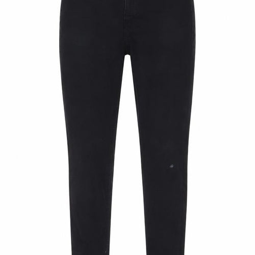 Topshop Womens Black Cotton Skinny Jeans Size 30 in L32 in Regular Zip