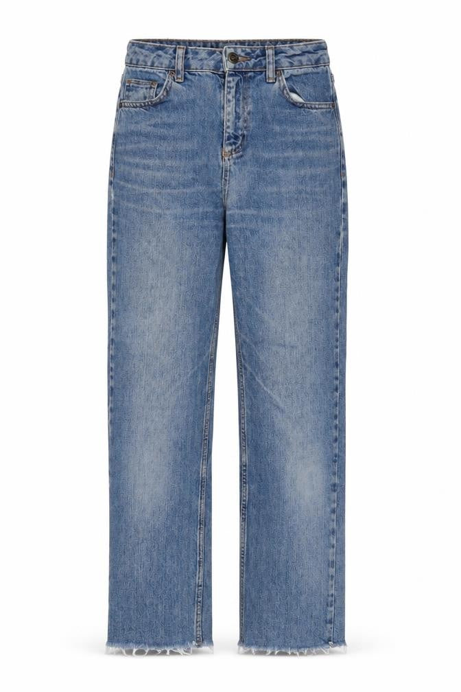 BDG Womens Blue Cotton Straight Jeans Size 26 in L32 in Regular Zip