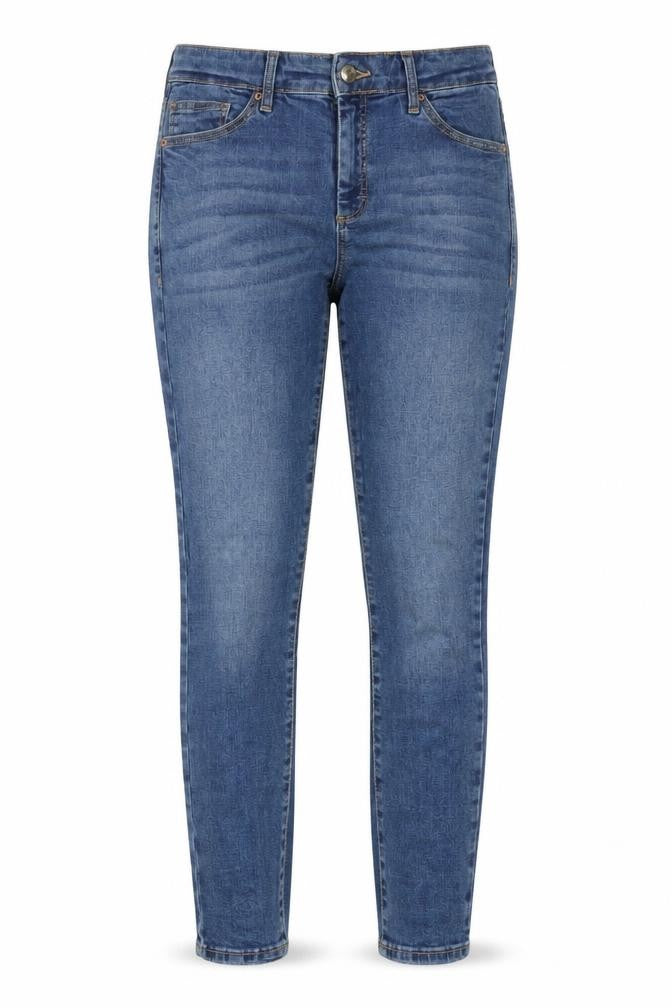 Topshop Womens Blue Cotton Skinny Jeans Size 28 in L30 in Regular Zip