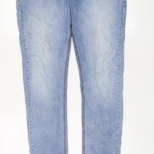 A.BRAND Mens Blue Cotton Skinny Jeans Size 36 in L32 in Regular Zip