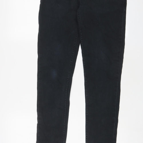 Denim & Co. Mens Black Cotton Skinny Jeans Size 30 in L32 in Regular Zip