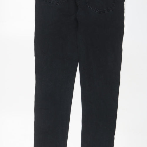 Denim & Co. Mens Black Cotton Skinny Jeans Size 30 in L32 in Regular Zip