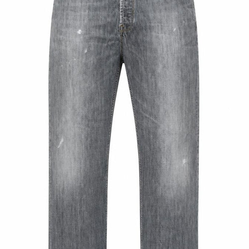 Gap Mens Blue Cotton Straight Jeans Size 35 in L34 in Regular Button - Long Leg