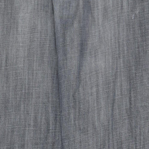 Gap Mens Blue Cotton Straight Jeans Size 35 in L34 in Regular Button - Long Leg