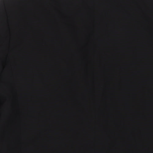 VARTEKS Mens Black Wool Jacket Suit Jacket Size 40 Regular