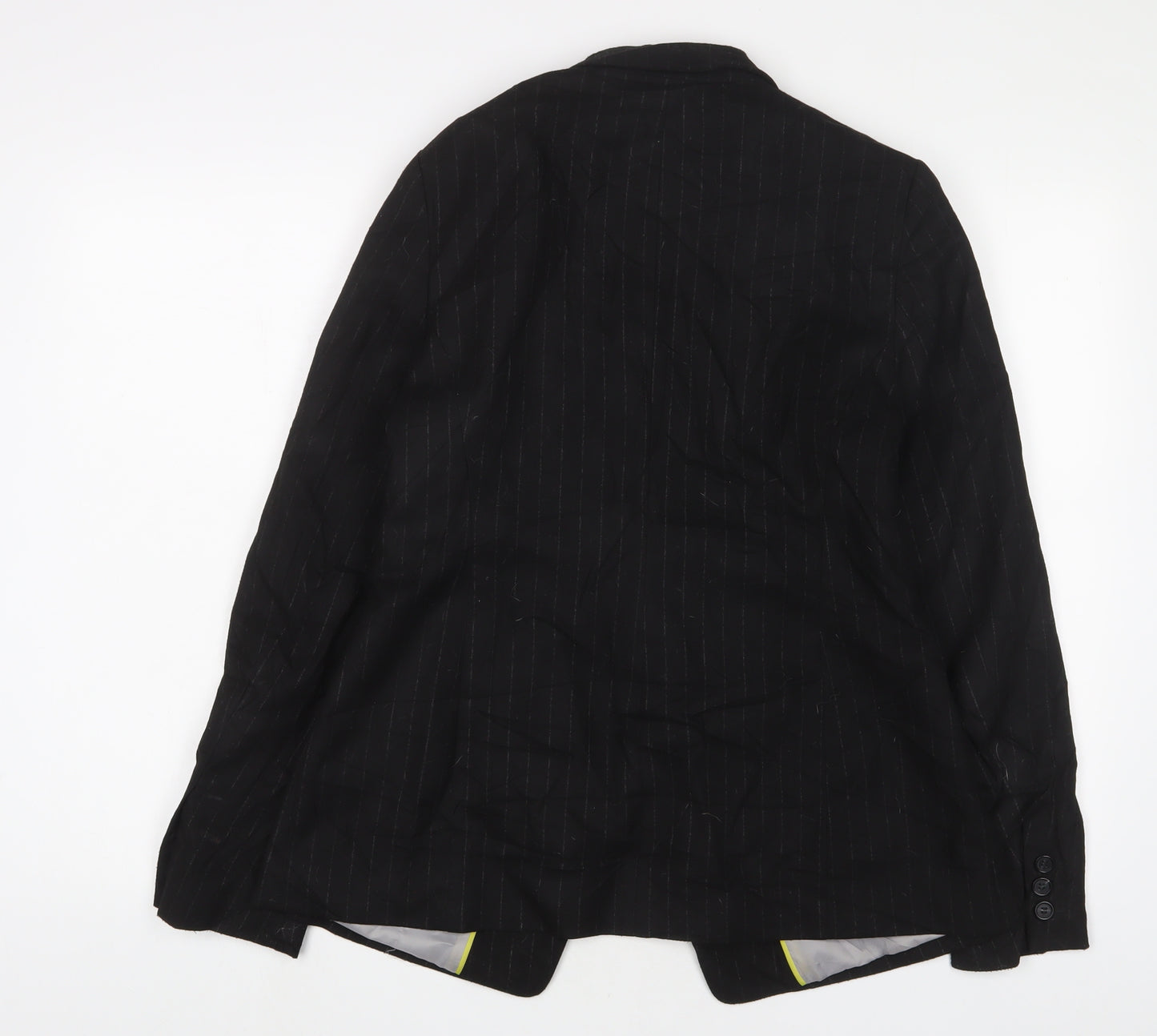 NEXT Womens Black Jacket Blazer Size 14 Button