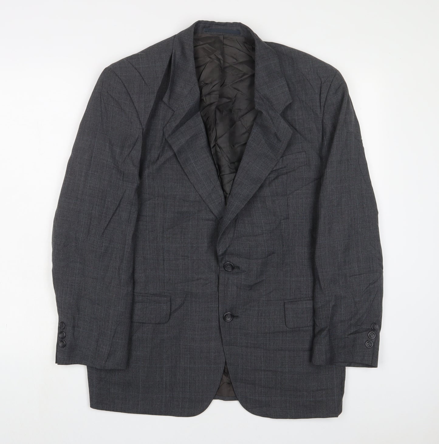 Chatleys Mens Grey Wool Jacket Suit Jacket Size 40 Regular