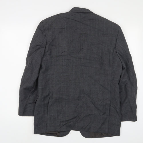 Chatleys Mens Grey Wool Jacket Suit Jacket Size 40 Regular