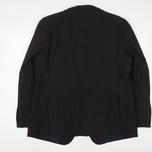 Marks and Spencer Mens Brown Wool Jacket Suit Jacket Size 46 Regular