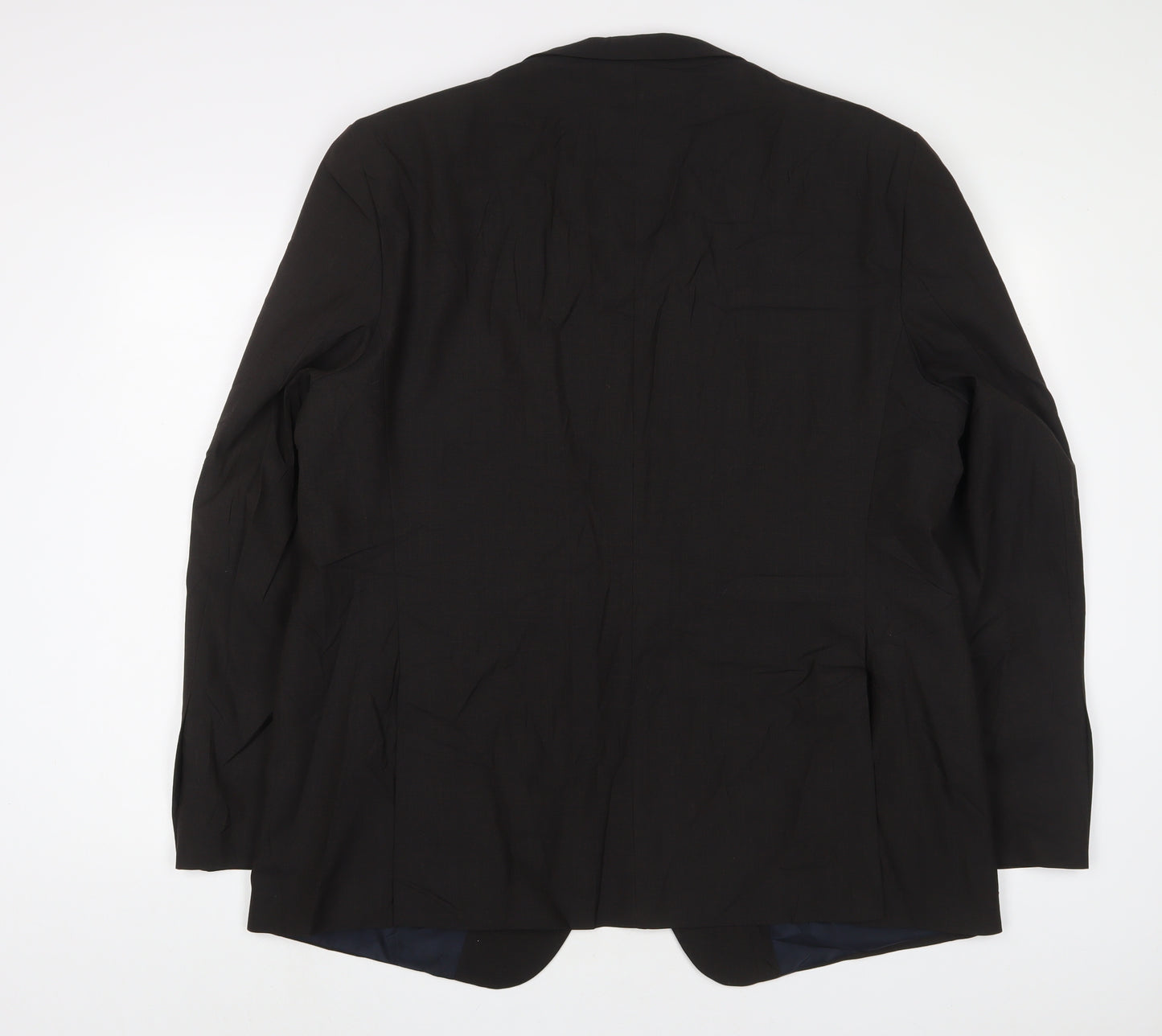 Marks and Spencer Mens Brown Wool Jacket Suit Jacket Size 46 Regular