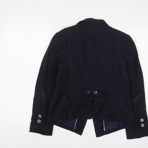 NEXT Womens Blue Jacket Blazer Size 14 Button