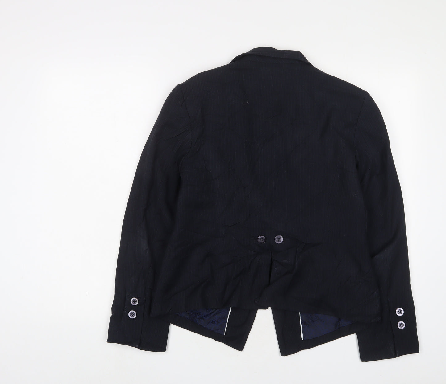 NEXT Womens Blue Jacket Blazer Size 14 Button