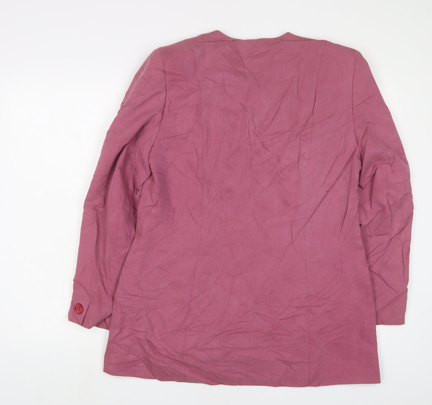 Alexon Womens Purple Jacket Blazer Size 14 Button