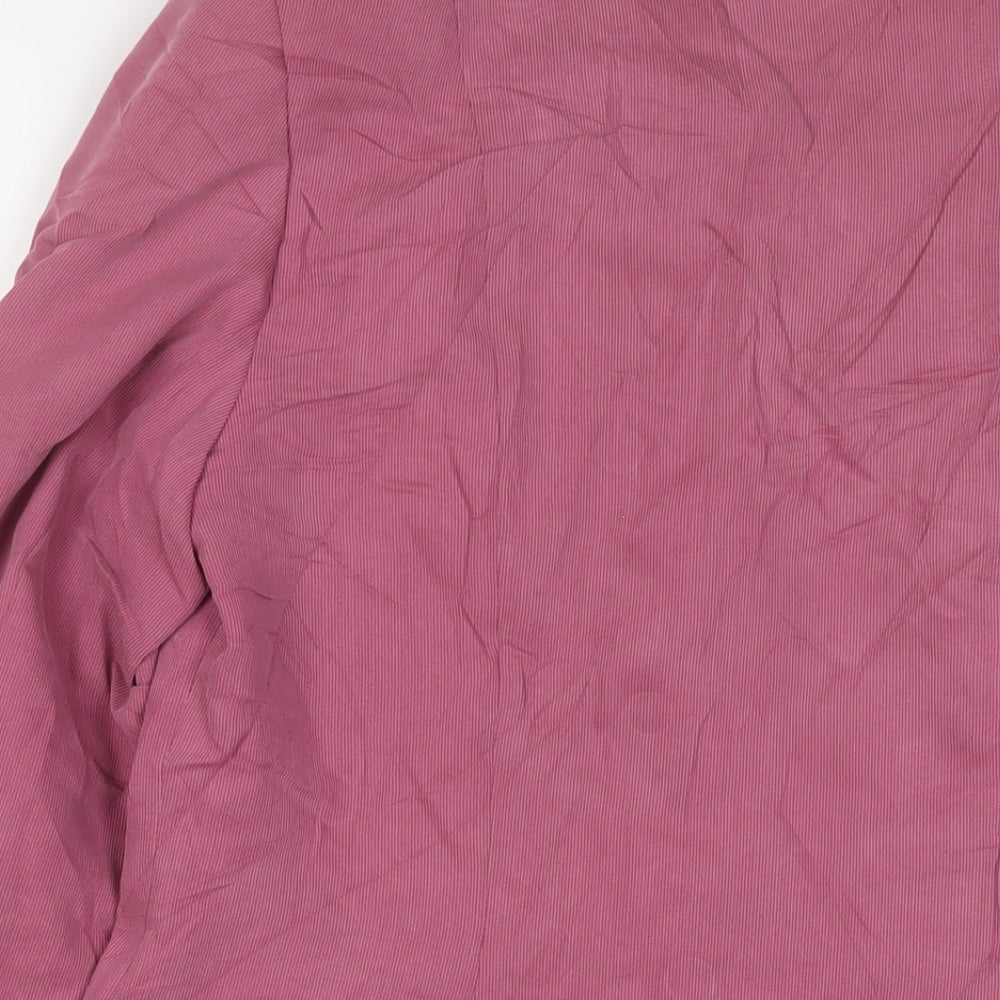Alexon Womens Purple Jacket Blazer Size 14 Button