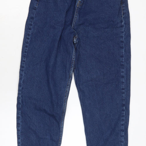 ASOS Mens Blue Cotton Straight Jeans Size 28 in L26 in Regular Zip