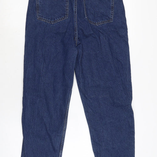 ASOS Mens Blue Cotton Straight Jeans Size 28 in L26 in Regular Zip