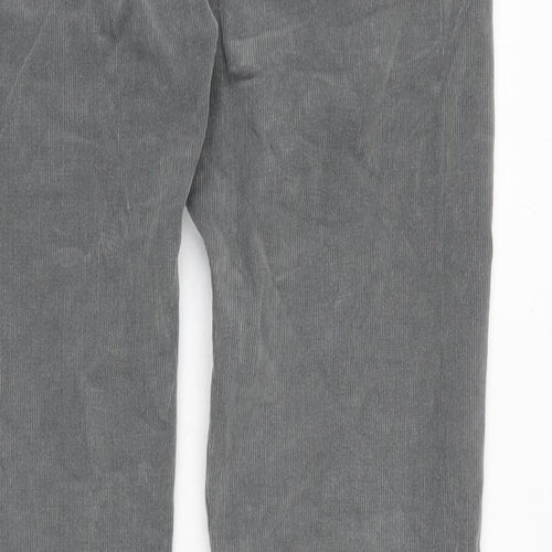 Replay Mens Grey Cotton Blend Straight Jeans Size 28 in L28 in Regular Tie