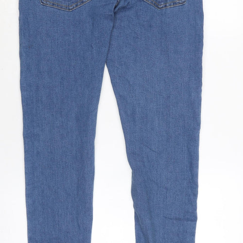 Denim & Co. Mens Blue Cotton Blend Skinny Jeans Size 28 in L29 in Regular Zip