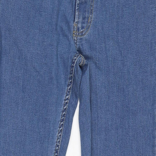 Denim & Co. Mens Blue Cotton Blend Skinny Jeans Size 28 in L29 in Regular Zip