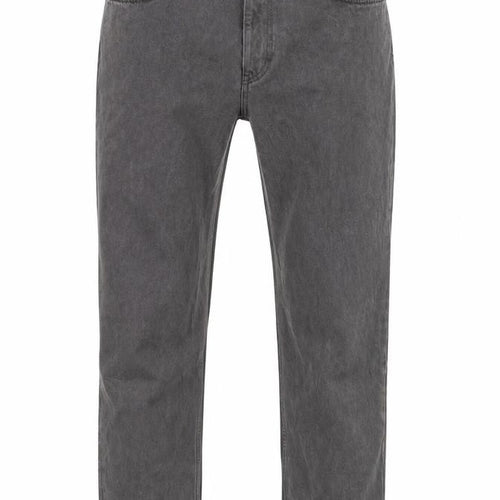 ASOS Mens Grey Cotton Straight Jeans Size 30 in L32 in Regular Zip