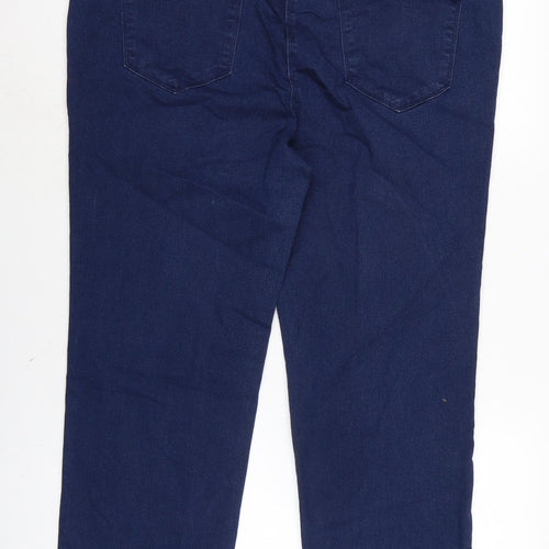 ASOS Mens Grey Cotton Straight Jeans Size 30 in L32 in Regular Zip