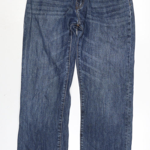 Gap Mens Blue Cotton Skinny Jeans Size 31 in L32 in Regular Zip