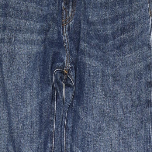 Gap Mens Blue Cotton Skinny Jeans Size 31 in L32 in Regular Zip