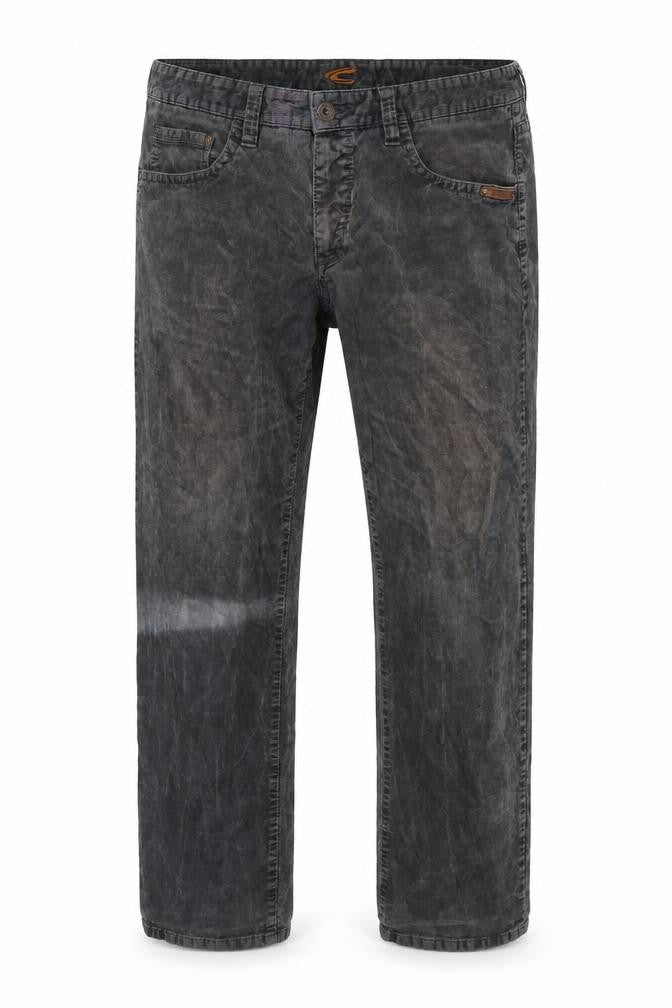 Crafted evolution. Mens Green Cotton Sweatpants Trousers Size 32 in L29 in Regular Zip - Distressed