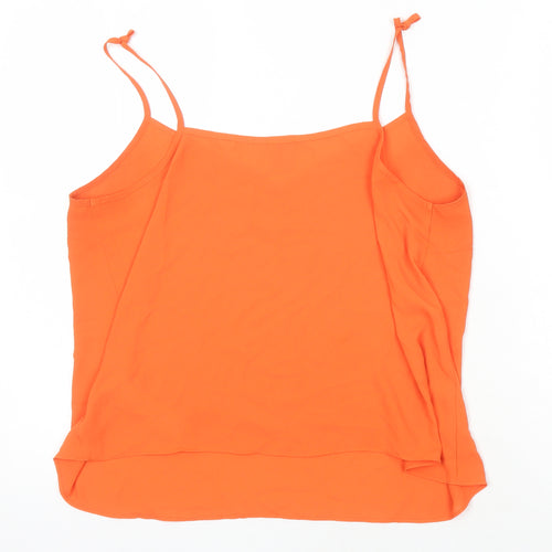 ASOS Womens Multicoloured Herringbone Polyester Camisole Blouse Size 14 Sweetheart