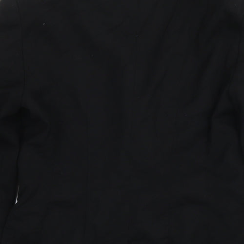 NEXT Womens Black Jacket Blazer Size 10 Button