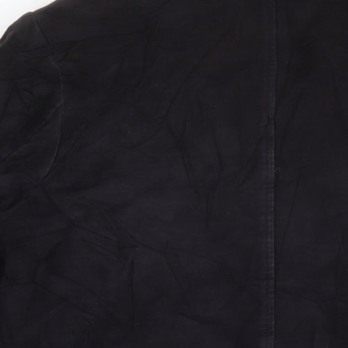 Terry de Havilland Mens Black Jacket Blazer Size L Button