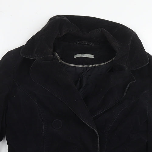 Marks and Spencer Womens Black Jacket Blazer Size 8 Zip