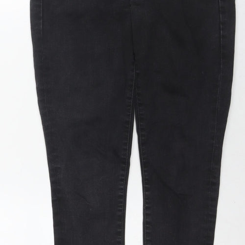 Gap Womens Black Cotton Skinny Jeans Size 6 L28 in Regular Zip