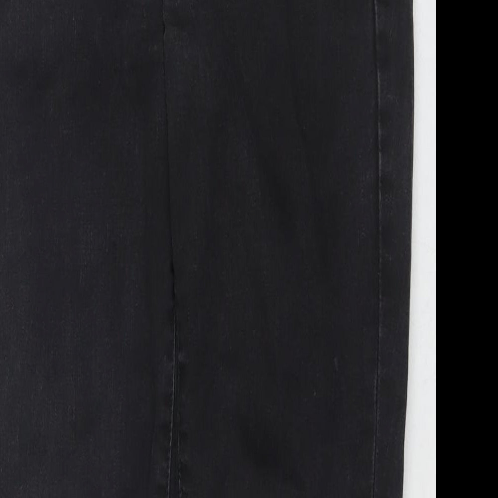 Gap Womens Black Cotton Skinny Jeans Size 6 L28 in Regular Zip