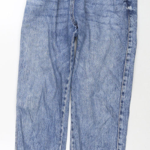 NEXT Girls Blue Cotton Jegging Jeans Size 11 Years L24 in Regular Pullover