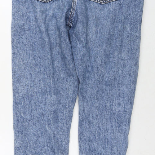 NEXT Girls Blue Cotton Jegging Jeans Size 11 Years L24 in Regular Pullover