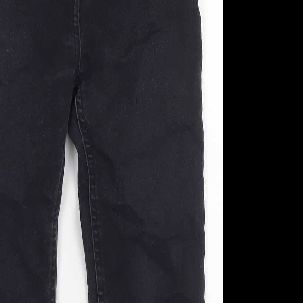 TU Girls Blue Cotton Skinny Jeans Size 9 Years L22 in Regular Zip