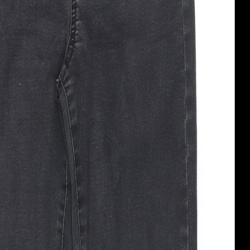 Saint Tropez Womens Black Cotton Skinny Jeans Size S L31 in Regular Zip