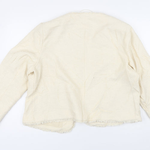 Marks and Spencer Womens Ivory Jacket Size 18