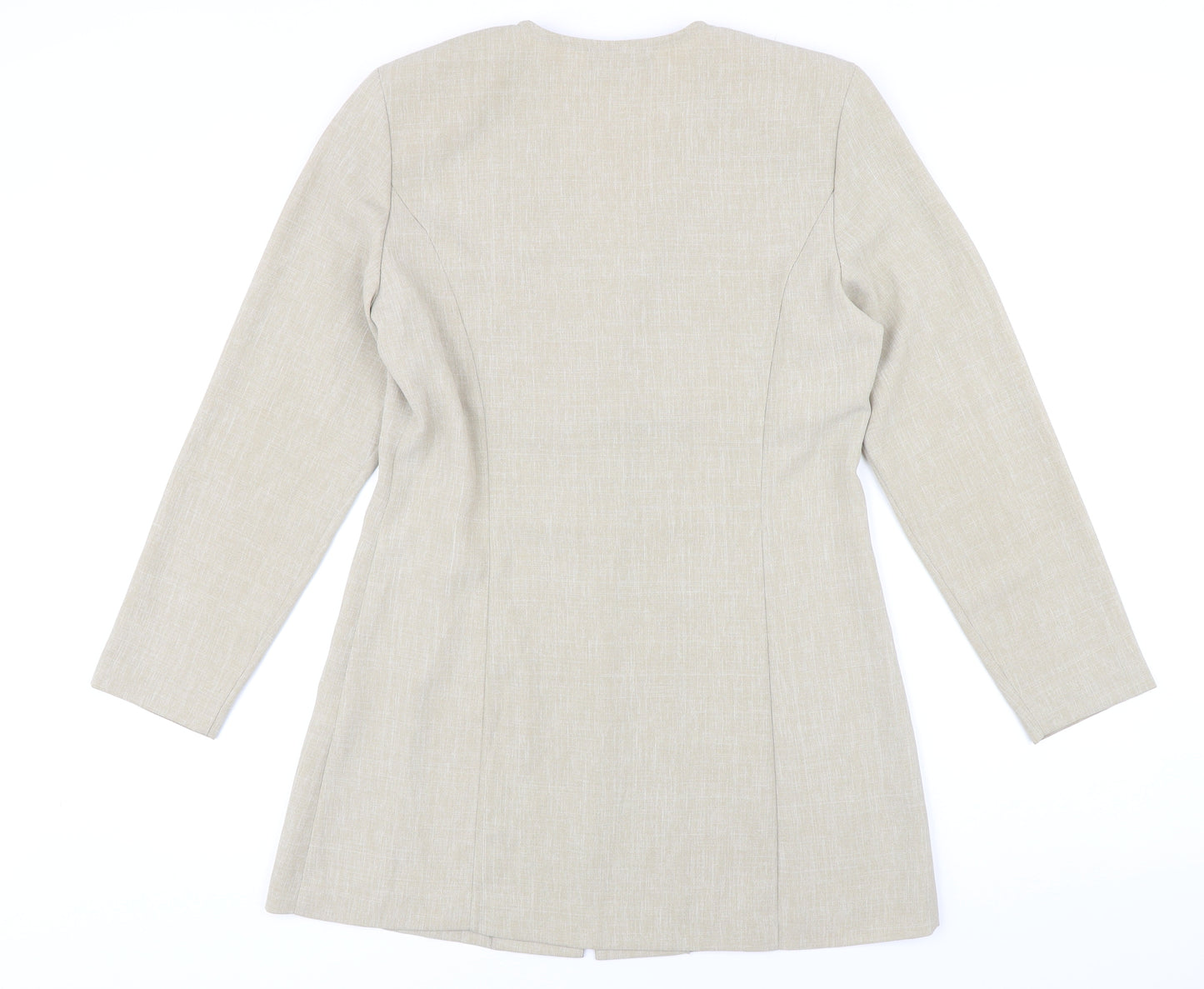 Legacy Womens Beige Jacket Size 10 Button