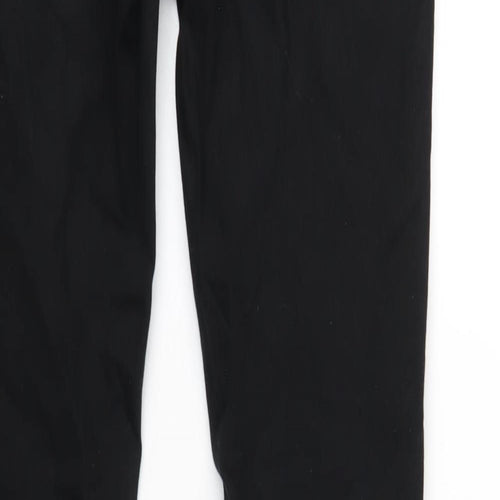 Topman Mens Black Cotton Skinny Jeans Size 30 in L32 in Regular Zip