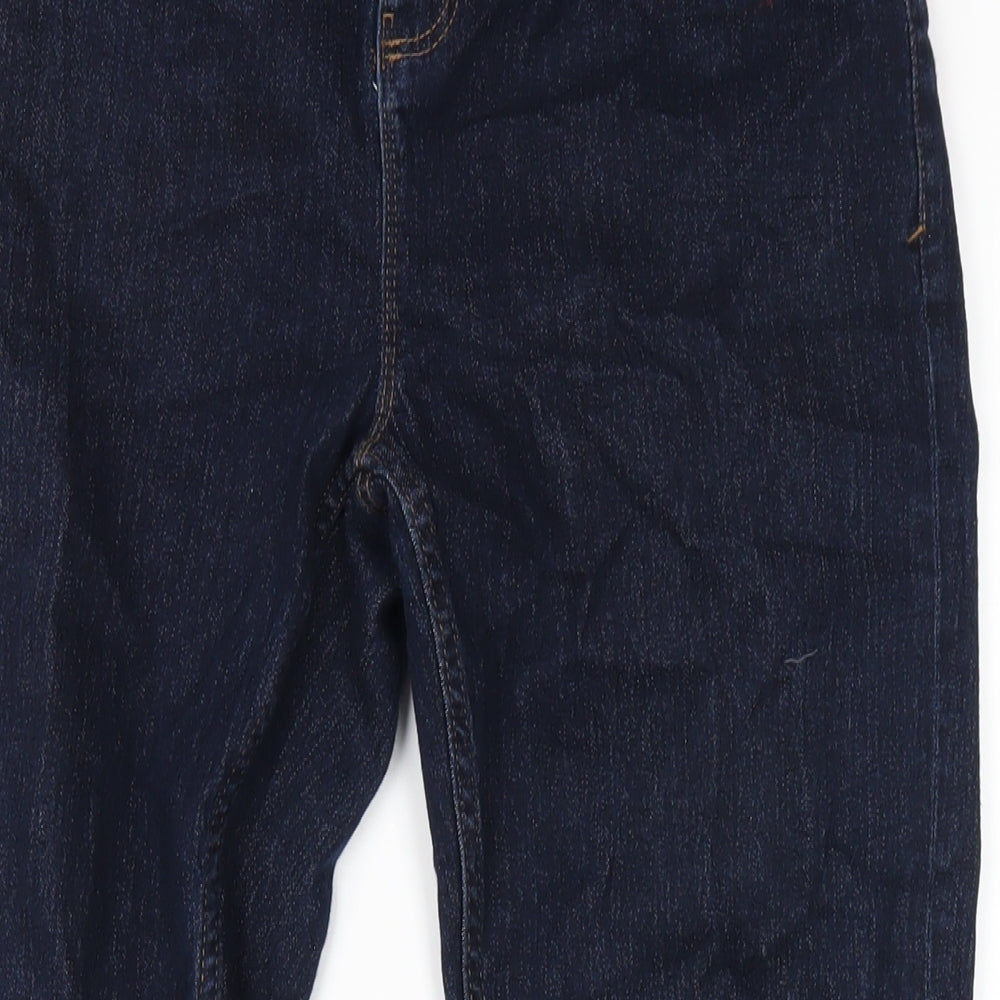 NEXT Boys Black Cotton Straight Jeans Size 15 Years L29 in Regular Zip