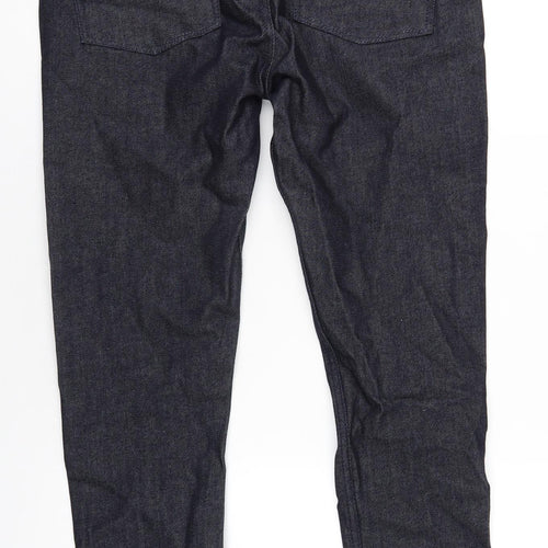 ASOS Mens Blue Cotton Skinny Jeans Size 34 in L30 in Regular Zip