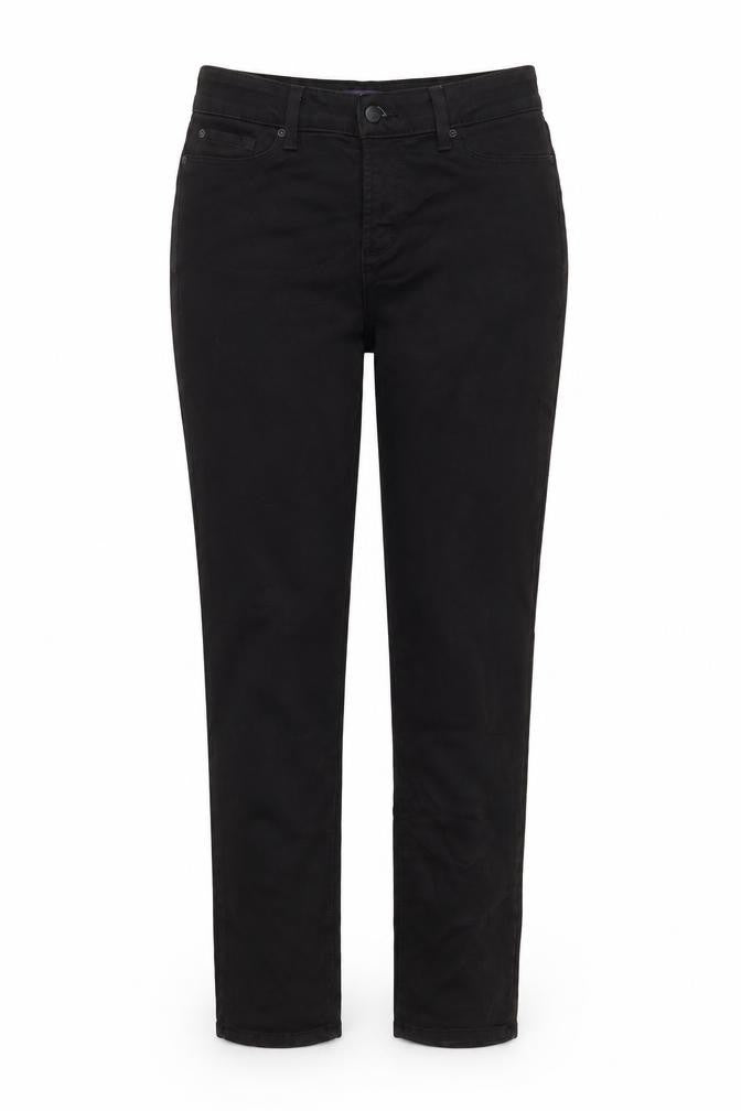 NYJD Womens Black Cotton Jegging Jeans Size 8 L32 in Regular Zip