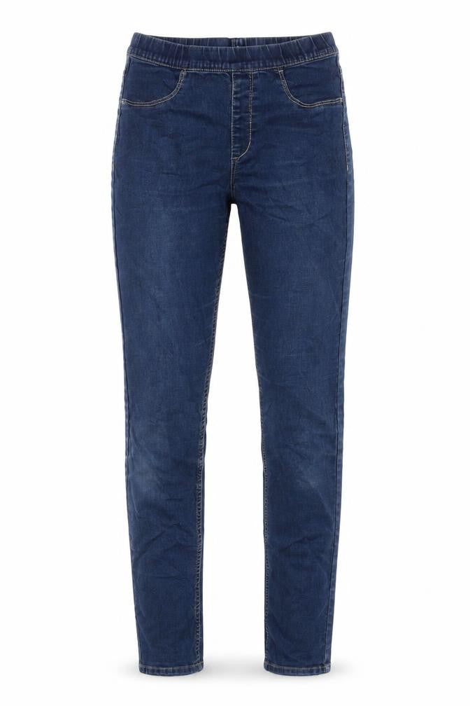 H&M Girls Blue Cotton Jegging Jeans Size 14 Years L29 in Regular Pullover