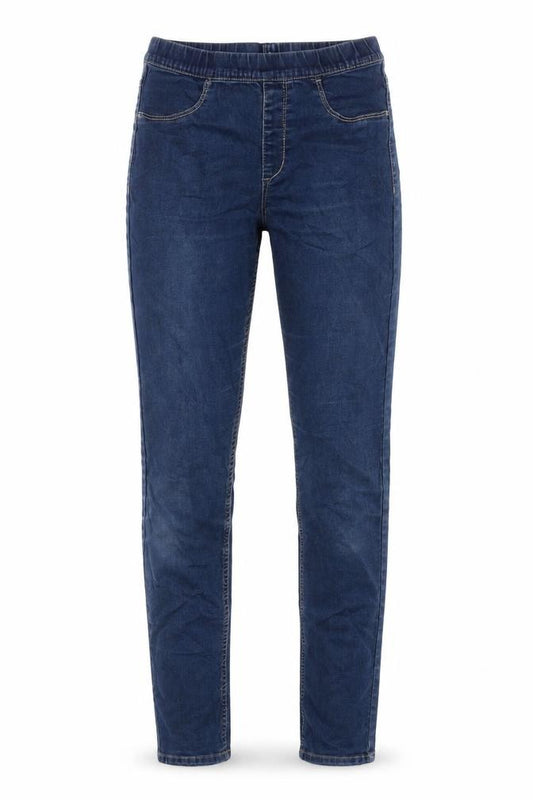 H&M Girls Blue Cotton Jegging Jeans Size 14 Years L29 in Regular Pullover