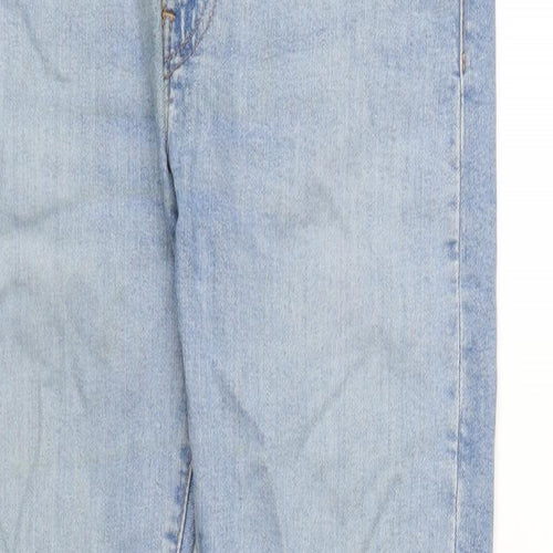 Levi's Mens Blue Cotton Skinny Jeans Size 33 in L32 in Regular Zip